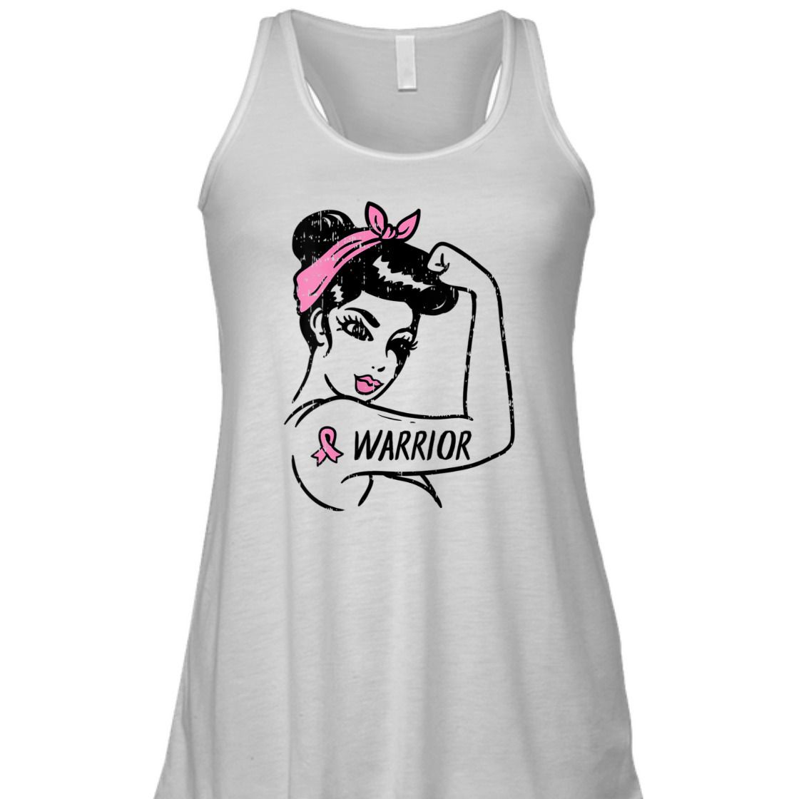 Strong Women Breast Cancer Awareness Warrior Rosie The Riveter Pink T-Shirt Strong Women Breast Cancer Awareness Warrior Rosie The Riveter Pink T-Shirt