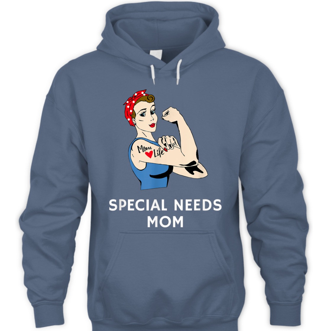 Strong Women Special Needs Mom Rosie The Riveter T-Shirt Strong Women Special Needs Mom Rosie The Riveter T-Shirt