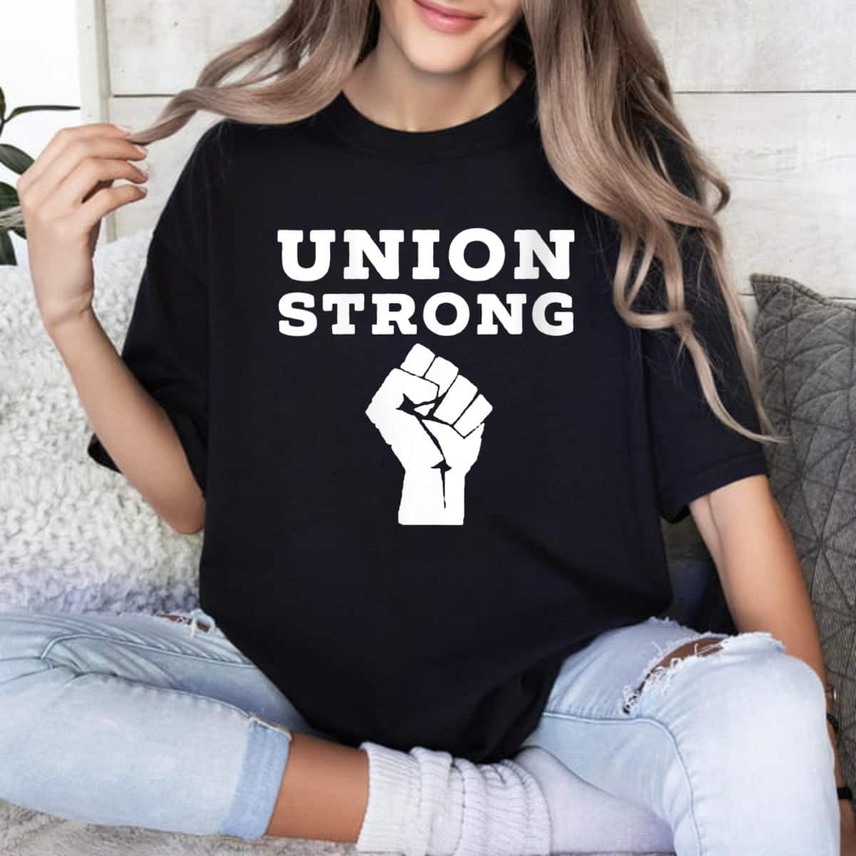 Strong Women Union Feminist Empowerment Girl Power T-Shirt Strong Women Union Feminist Empowerment Girl Power T-Shirt