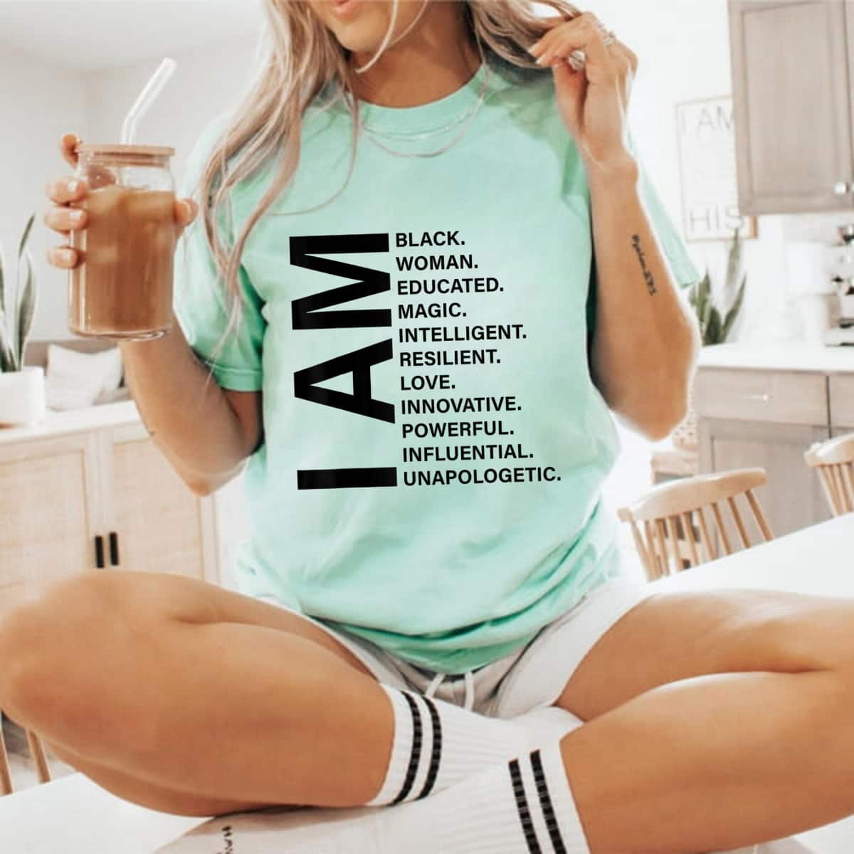 Strong Women Black Girl Power Feminist T-Shirt Strong Women Black Girl Power Feminist T-Shirt