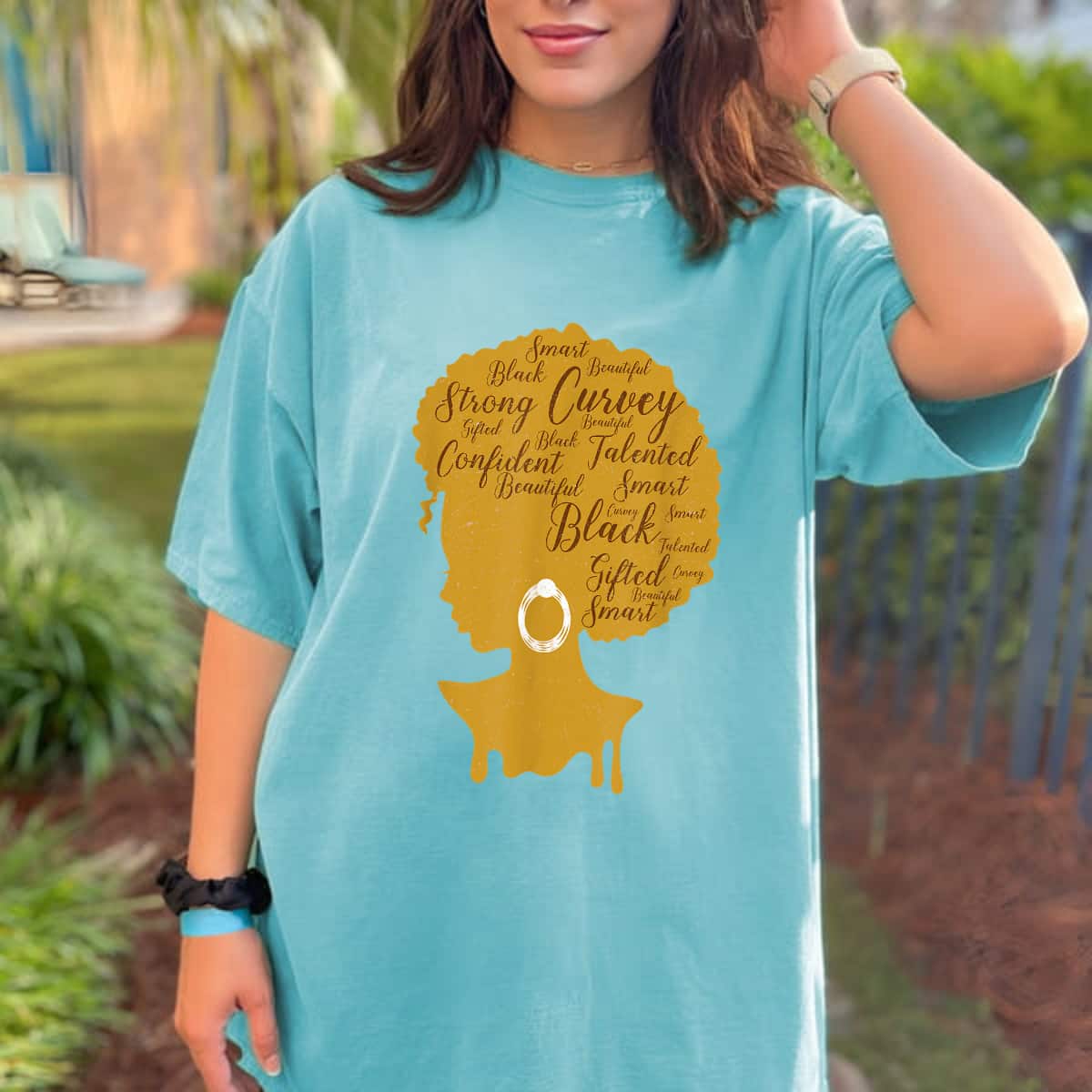 Strong Women Black Smart T-Shirt Strong Women Black Smart T-Shirt