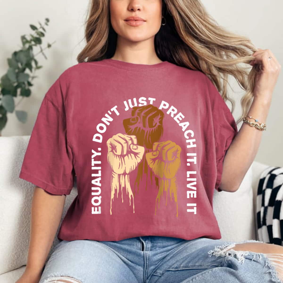 Equality Self Love Feminist Self Confidence T-Shirt Equality Self Love Feminist Self Confidence T-Shirt