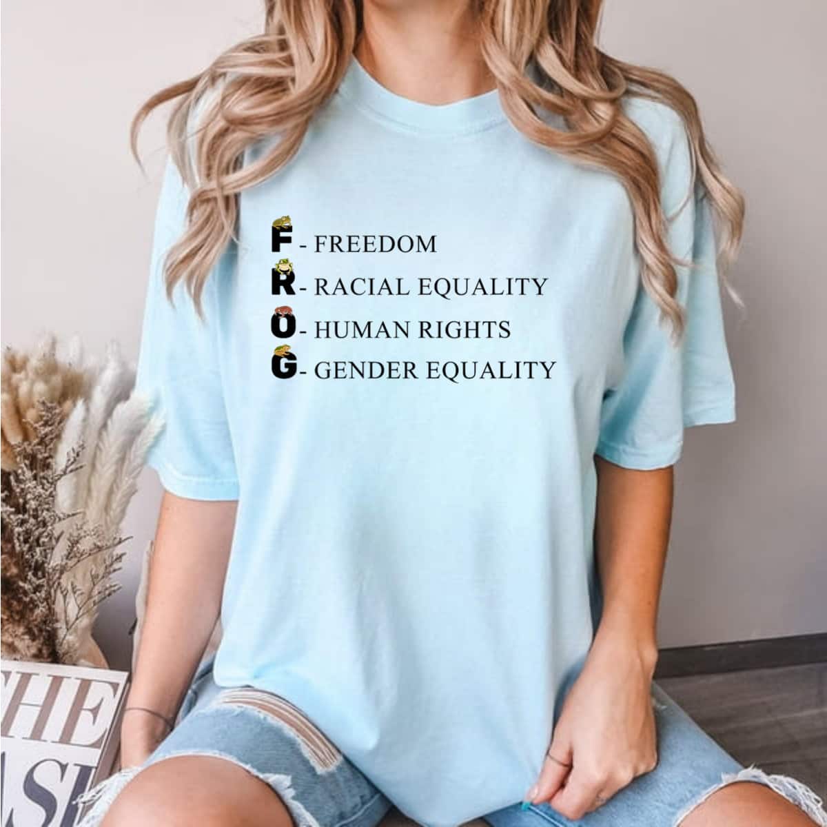 Womens Gender Equality Freedom Tadpole Toad Frog T-Shirt Womens Gender Equality Freedom Tadpole Toad Frog T-Shirt