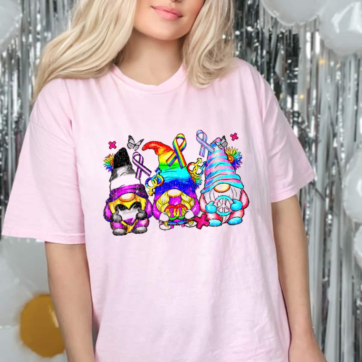 Rainbow Gnomes LGBT Pride Gay Rainbow Pride Gnomes Equality T-Shirt Rainbow Gnomes LGBT Pride Gay Rainbow Pride Gnomes Equality T-Shirt