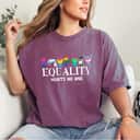 Womens Equality Hurts No One LGBT T-Shirt Womens Equality Hurts No One LGBT T-Shirt