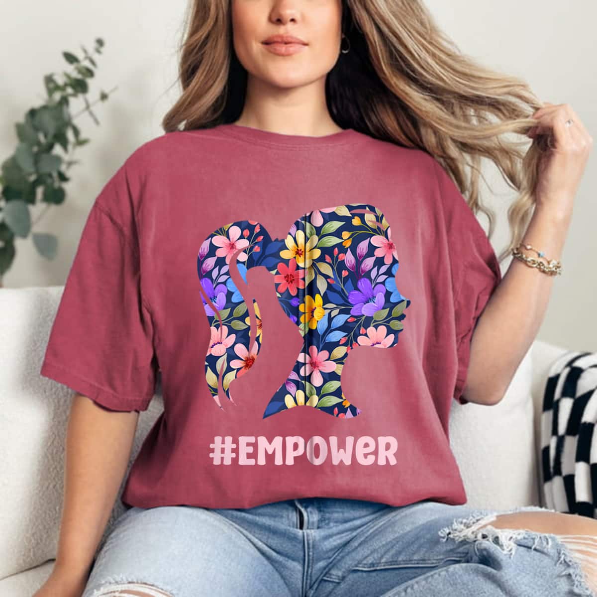 Strong Women Empower Equality Feminist T-Shirt Strong Women Empower Equality Feminist T-Shirt
