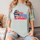 Strong Women Messy Bun Smash The Patriarchy Feminism Women T-Shirt