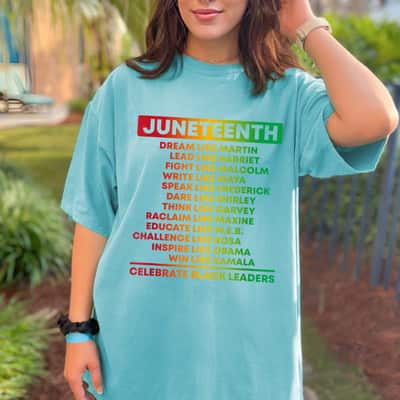 Strong Women Juneteenth Celebrate Black Leaders African American History T-Shirt Strong Women Juneteenth Celebrate Black Leaders African American History T-Shirt