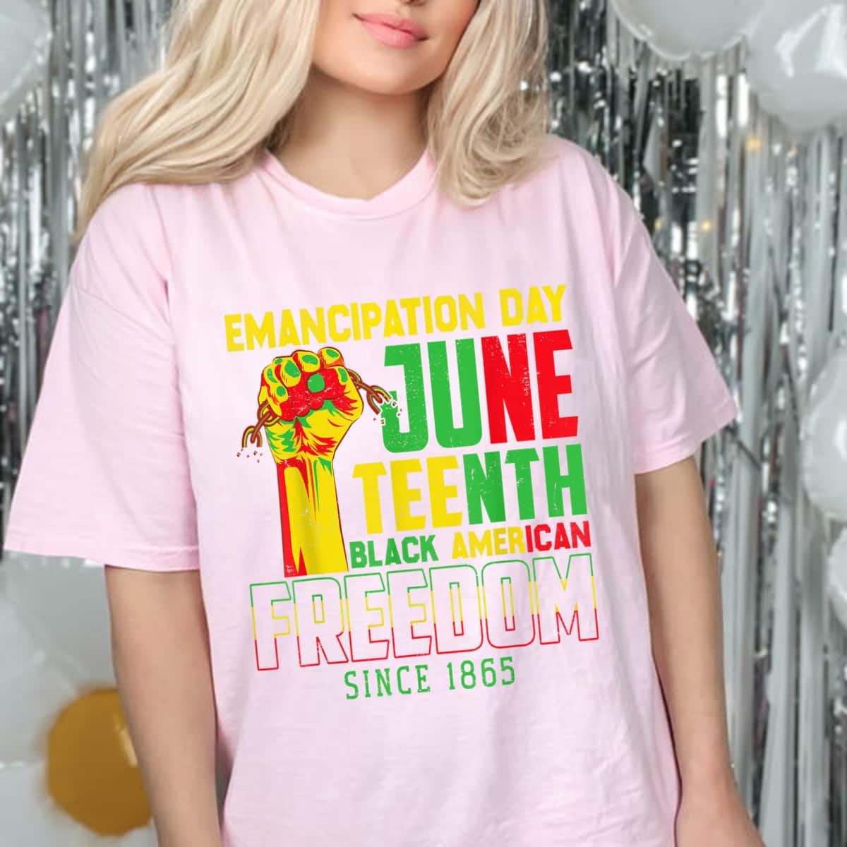 Strong Women Emancipation Day Juneteenth Black American Freedom Since 1865 T-Shirt Strong Women Emancipation Day Juneteenth Black American Freedom Since 1865 T-Shirt