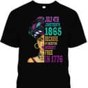 Strong Women Juneteenth Queen Melanin African American Women T-Shirt Strong Women Juneteenth Queen Melanin African American Women T-Shirt
