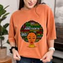 Strong Women Juneteenth Melanin Black Women T-Shirt Strong Women Juneteenth Melanin Black Women T-Shirt