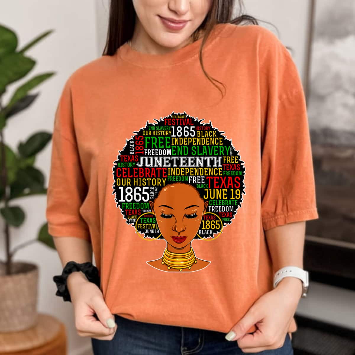 Strong Women Juneteenth Melanin Black Women T-Shirt Strong Women Juneteenth Melanin Black Women T-Shirt
