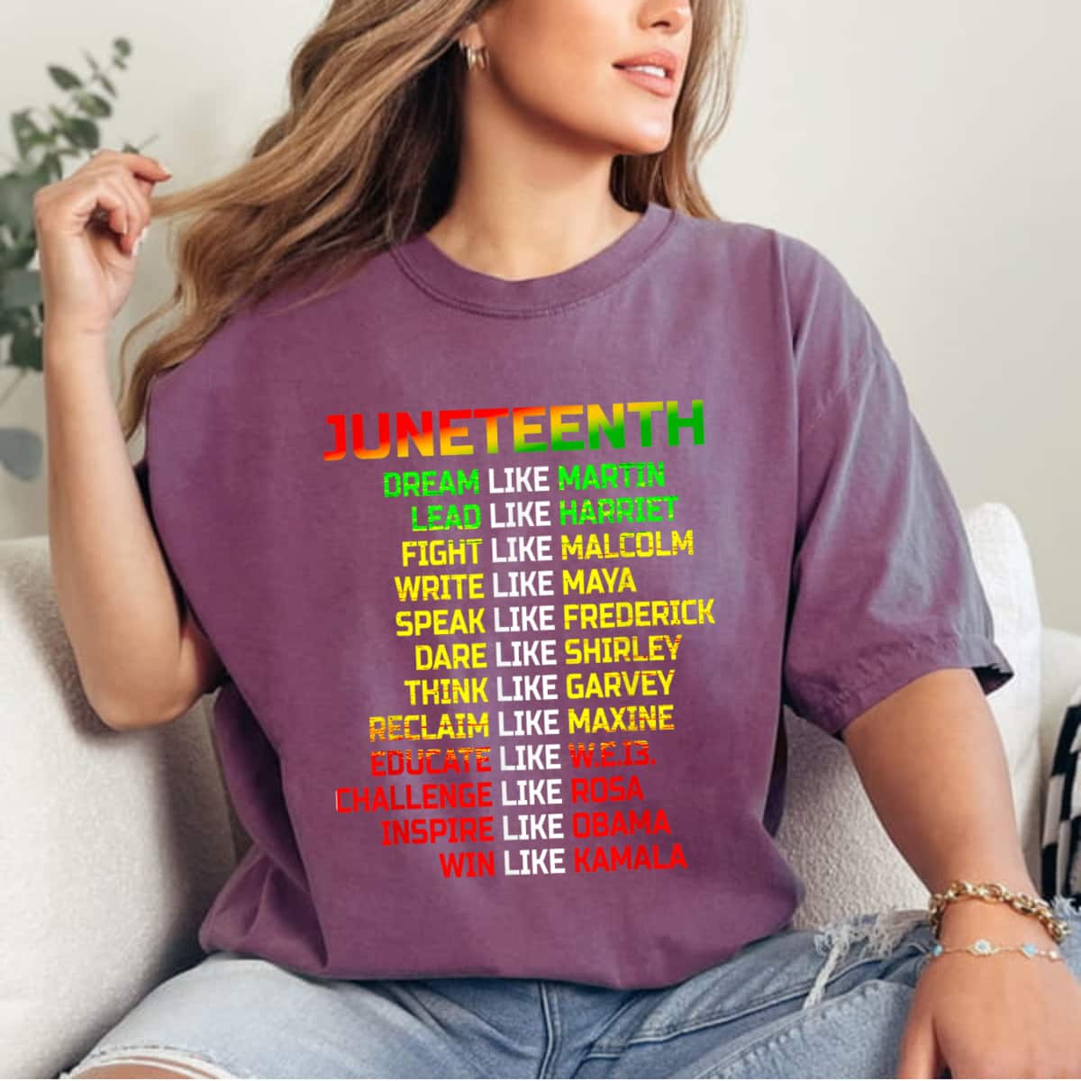 Strong Women Black Women Freeish Since 1865 Party Decorations Juneteenth T-Shirt Strong Women Black Women Freeish Since 1865 Party Decorations Juneteenth T-Shirt