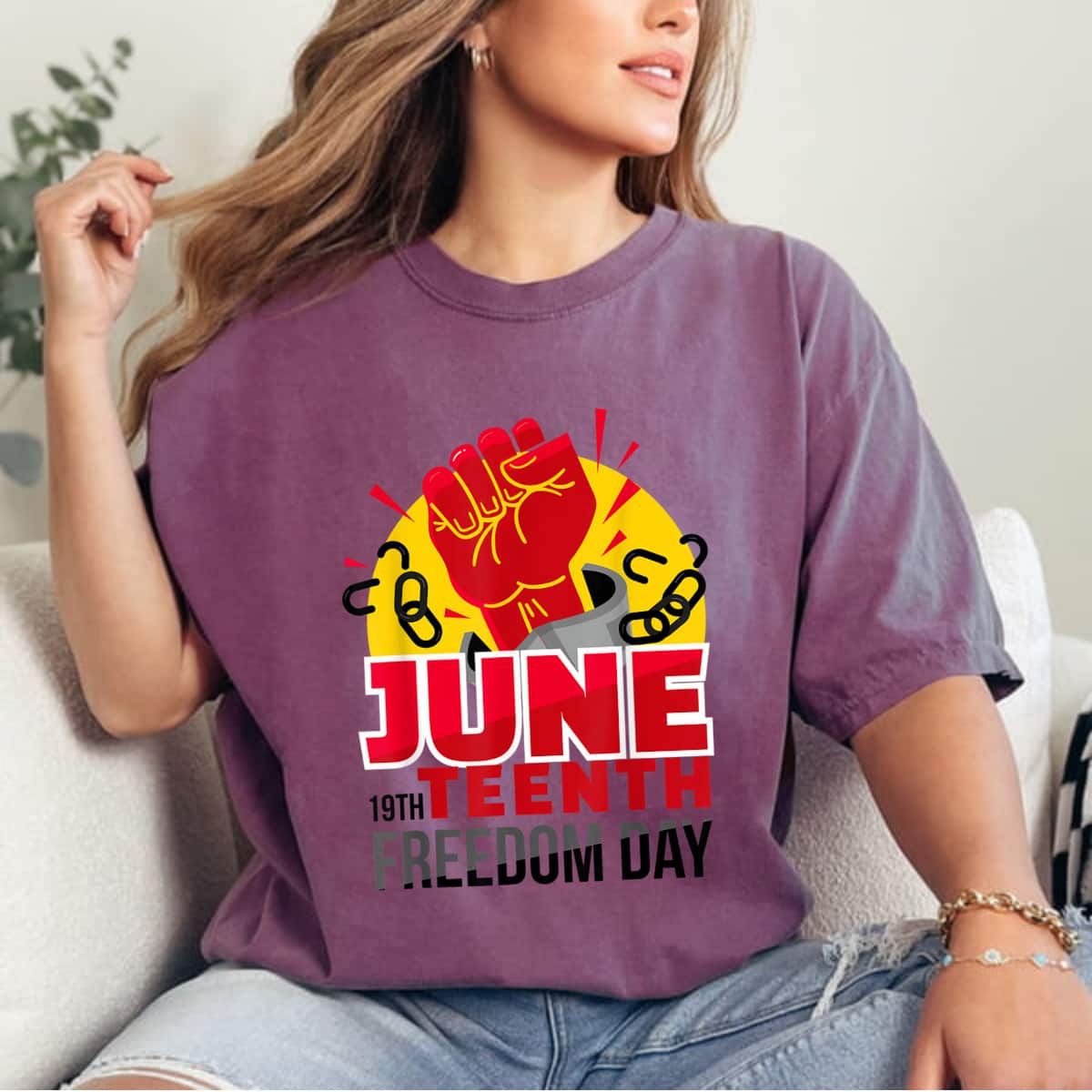 Strong Women June 19 Teenth Freedom Day Juneteenth T-Shirt Strong Women June 19 Teenth Freedom Day Juneteenth T-Shirt