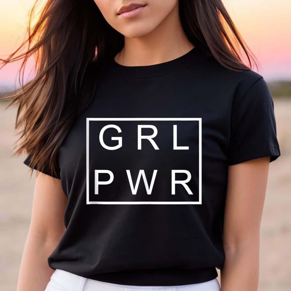 Girl Power GRL PWR Strong Women T-Shirt Girl Power GRL PWR Strong Women T-Shirt