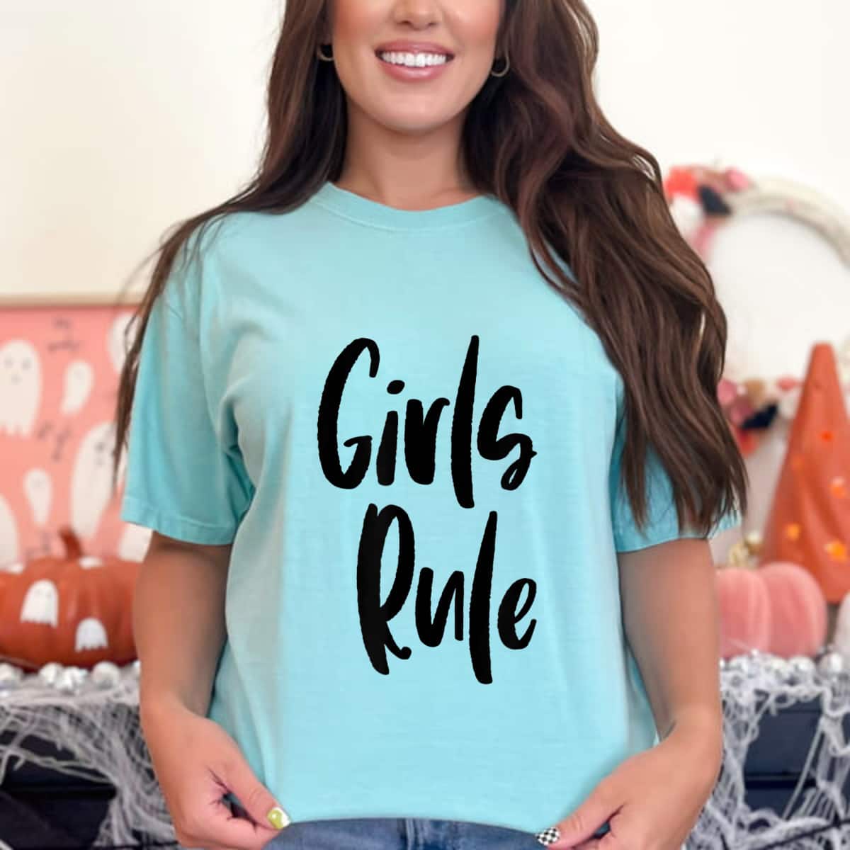Girls Rule Girl Power T-Shirt Girls Rule Girl Power T-Shirt