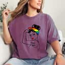 LGBT Girl Power Pin Up Gay Pride Equality LGBT Pride Month T-Shirt