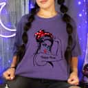 Female Dialysis Nurse Rosie The Riveter Pin Up Girl T-Shirt Female Dialysis Nurse Rosie The Riveter Pin Up Girl T-Shirt