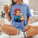 Girl Power We Can Do It Rosie The Riveter Woman Super Mom T-Shirt Girl Power We Can Do It Rosie The Riveter Woman Super Mom T-Shirt