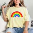 Pride Rainbow Flag LGBTQIA Equality Gay Lesbian Transgender T-Shirt