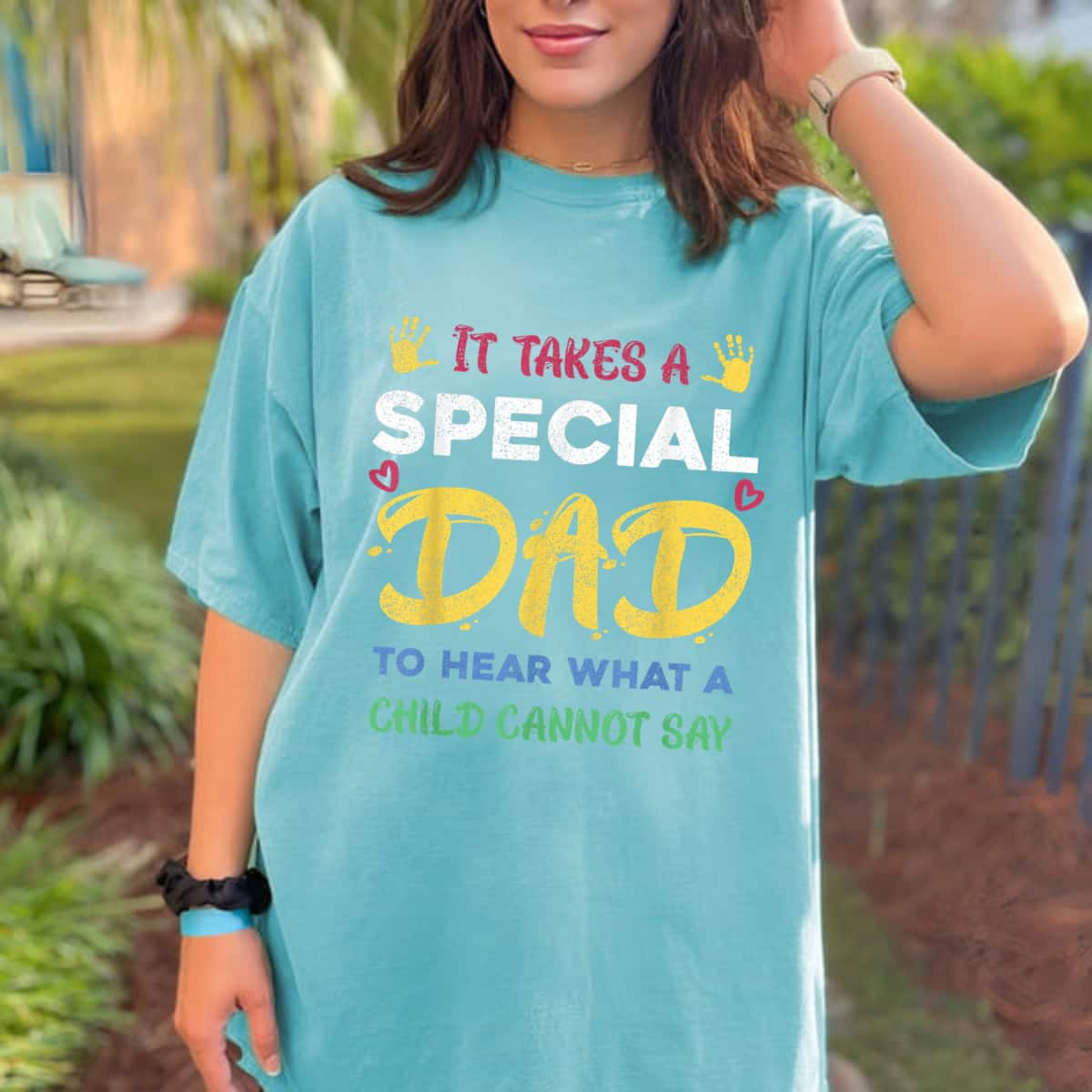 Fathers Day It Takes A Special Dad Autism Awareness T-Shirt Fathers Day It Takes A Special Dad Autism Awareness T-Shirt