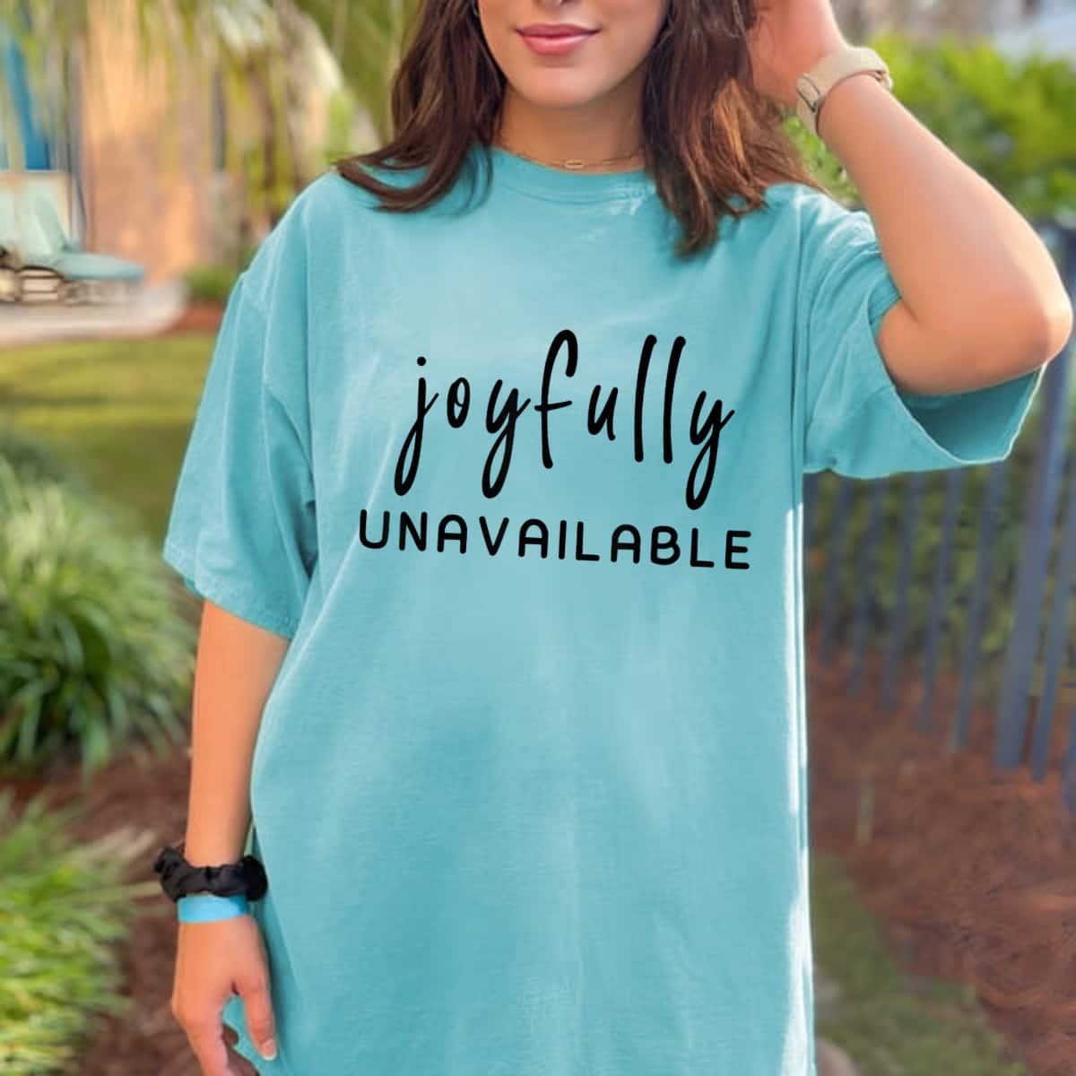 Joyfully Unavailable Empowerment Feminist Social Justice T-Shirt Joyfully Unavailable Empowerment Feminist Social Justice T-Shirt
