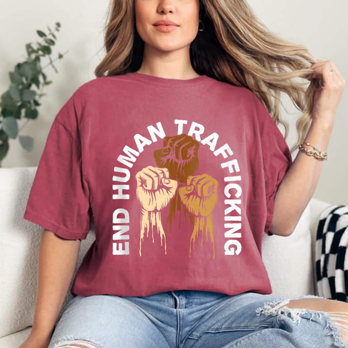End Human Trafficking Human Rights Social Justice Freedom T-Shirt End Human Trafficking Human Rights Social Justice Freedom T-Shirt