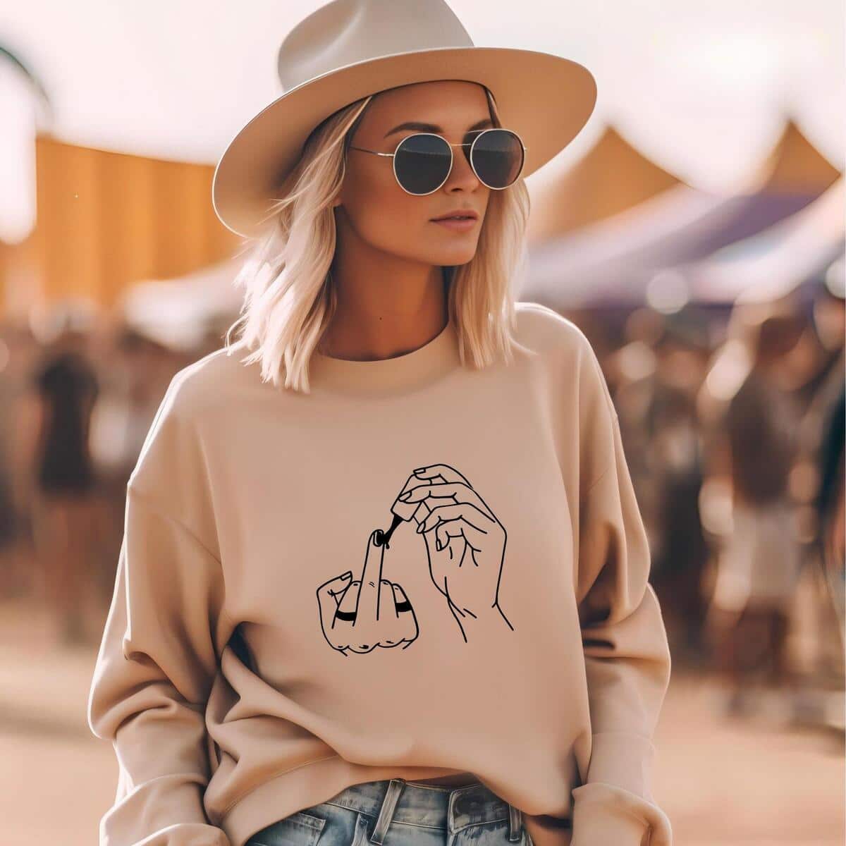 Funny Feminist Middle Finger T-Shirt Funny Feminist Middle Finger T-Shirt