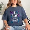 Christian Bible Verse Quote Butterfly Psalm 4610 T-Shirt Christian Bible Verse Quote Butterfly Psalm 4610 T-Shirt