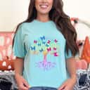Colorful Nature Butterfly Tree Insect Pretty Butterfly T-Shirt Colorful Nature Butterfly Tree Insect Pretty Butterfly T-Shirt