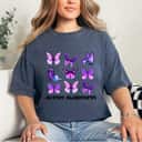 Autism Fighter Awareness Butterflies T-Shirt Autism Fighter Awareness Butterflies T-Shirt