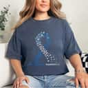 Colon Cancer Awareness Colonoscopy Butterflies T-Shirt Colon Cancer Awareness Colonoscopy Butterflies T-Shirt
