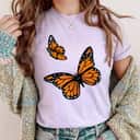 Pair Of Monarch Butterflies T-Shirt Pair Of Monarch Butterflies T-Shirt