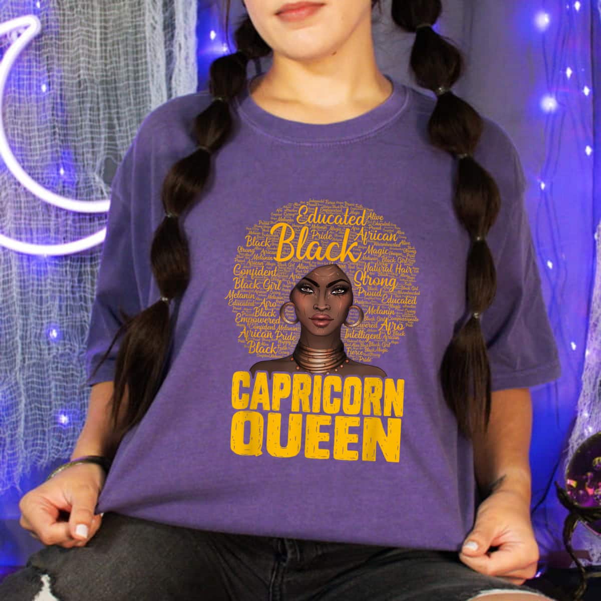 Capricorn Queen Empower T-Shirt Capricorn Queen Empower T-Shirt