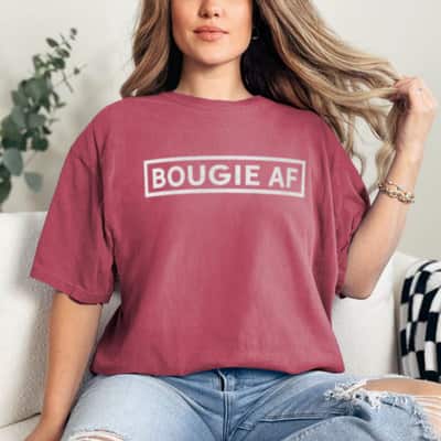 Trendy Bougie Feminist AF T-Shirt Trendy Bougie Feminist AF T-Shirt