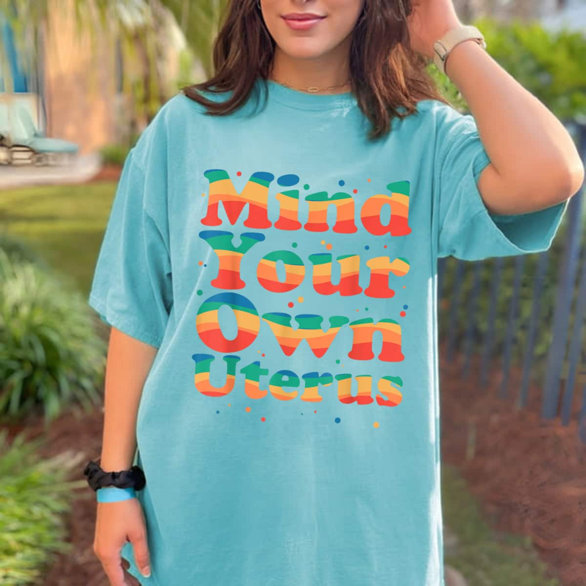 Feminist Reproductive Rights Mind Your Own Uterus T-Shirt Feminist Reproductive Rights Mind Your Own Uterus T-Shirt