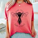 Vintage Retro Mind Your Own Uterus T-Shirt