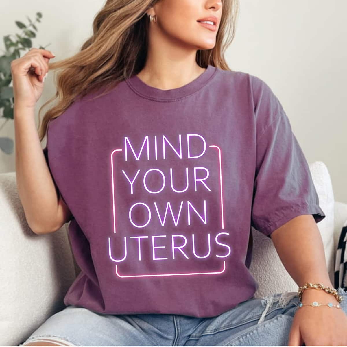 Mind Your Own Uterus Feminist Reproductive Rights T-Shirt Mind Your Own Uterus Feminist Reproductive Rights T-Shirt