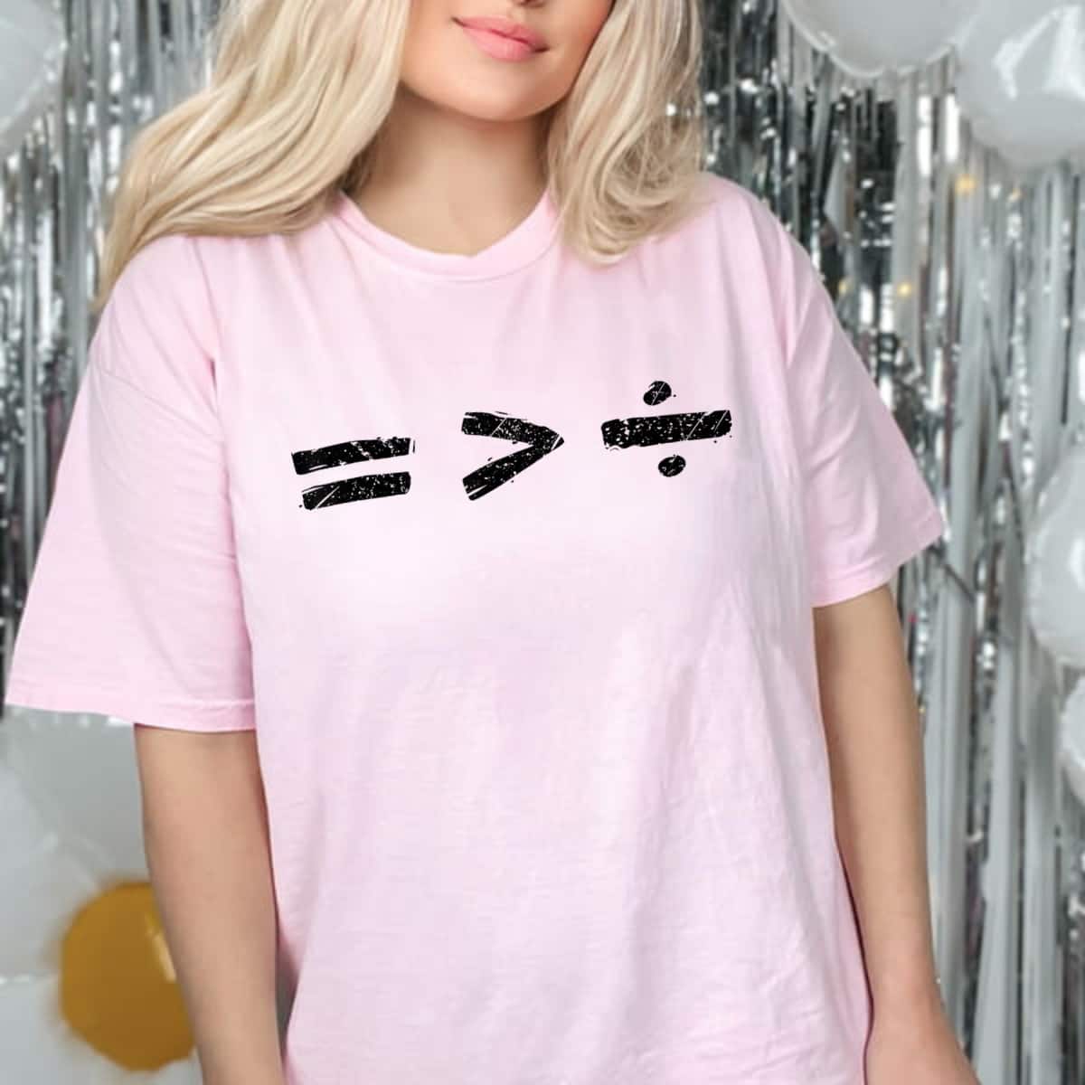 Equal Rights Math Equality Is Better Than Division Symbol T-Shirt Equal Rights Math Equality Is Better Than Division Symbol T-Shirt