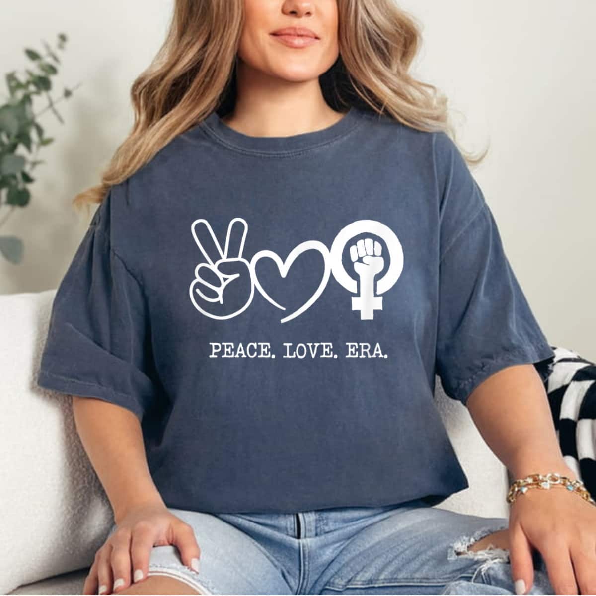 Cute Peace Love & Era Equal Rights T-Shirt Cute Peace Love & Era Equal Rights T-Shirt