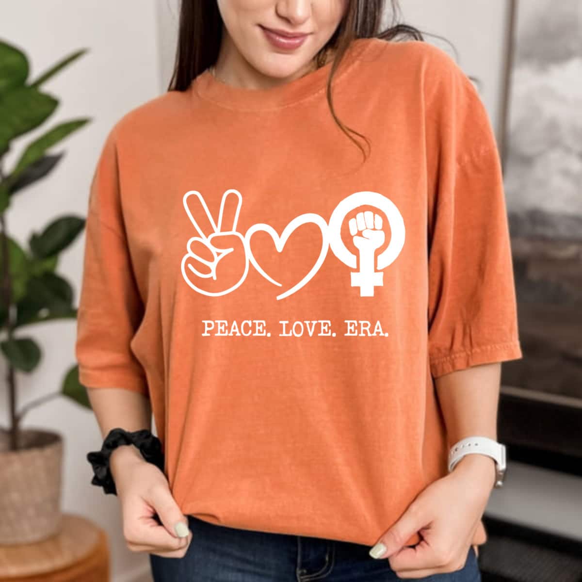 Peace Love And Era Equal Rights T-Shirt Peace Love And Era Equal Rights T-Shirt