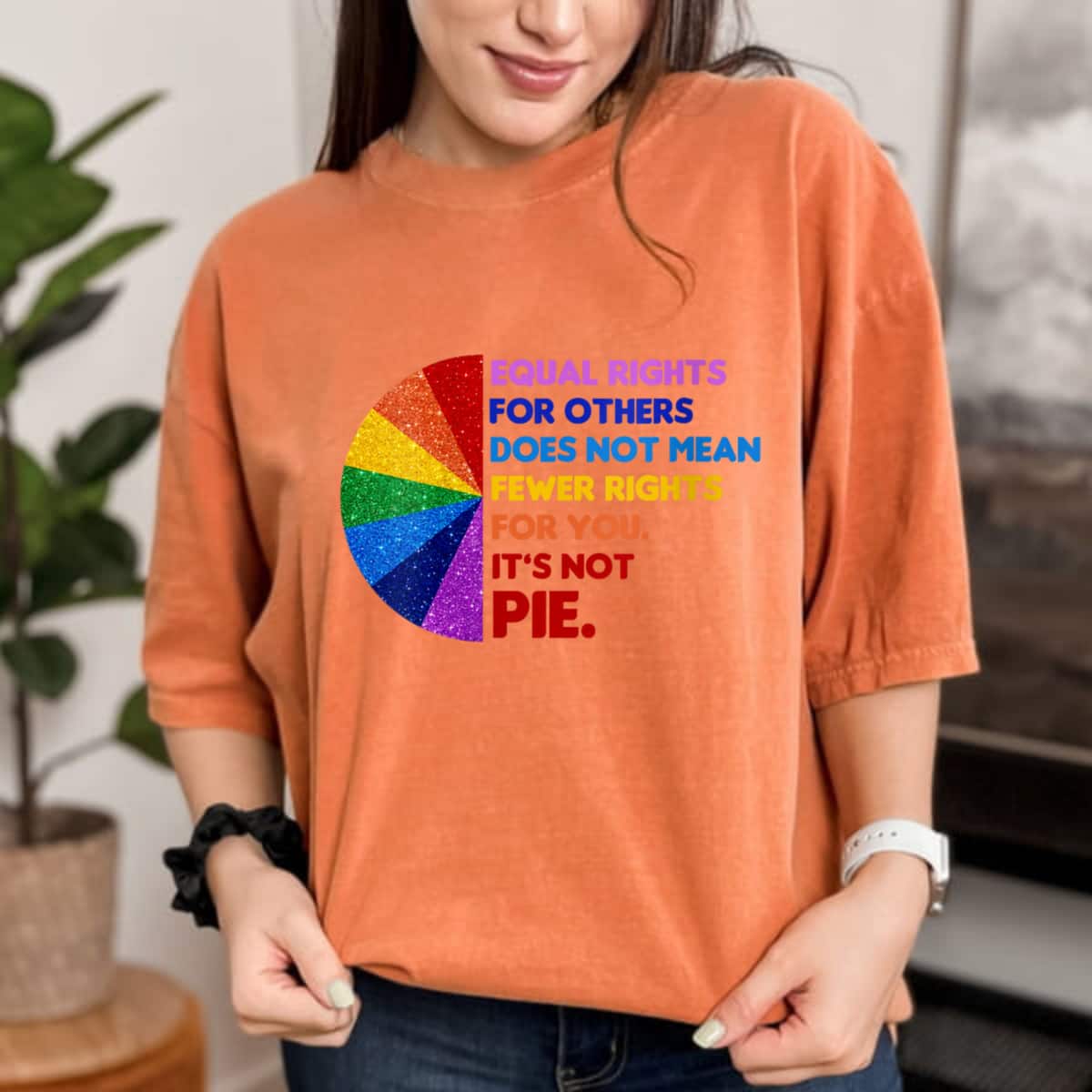 Equal Rights For Others Does Not Mean Fewer Rights For You Vintage Rainbow T-Shirt Equal Rights For Others Does Not Mean Fewer Rights For You Vintage Rainbow T-Shirt