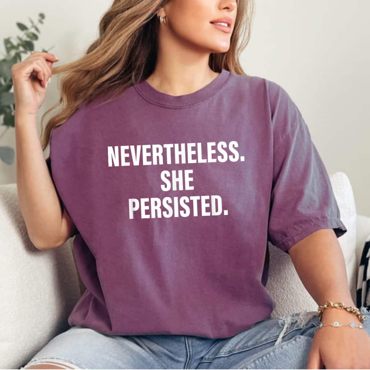 Nevertheless She Persisted Trending Meaning T-Shirt Nevertheless She Persisted Trending Meaning T-Shirt