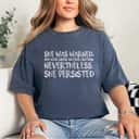 Nevertheless She Persisted She Was Warned T-Shirt Nevertheless She Persisted She Was Warned T-Shirt