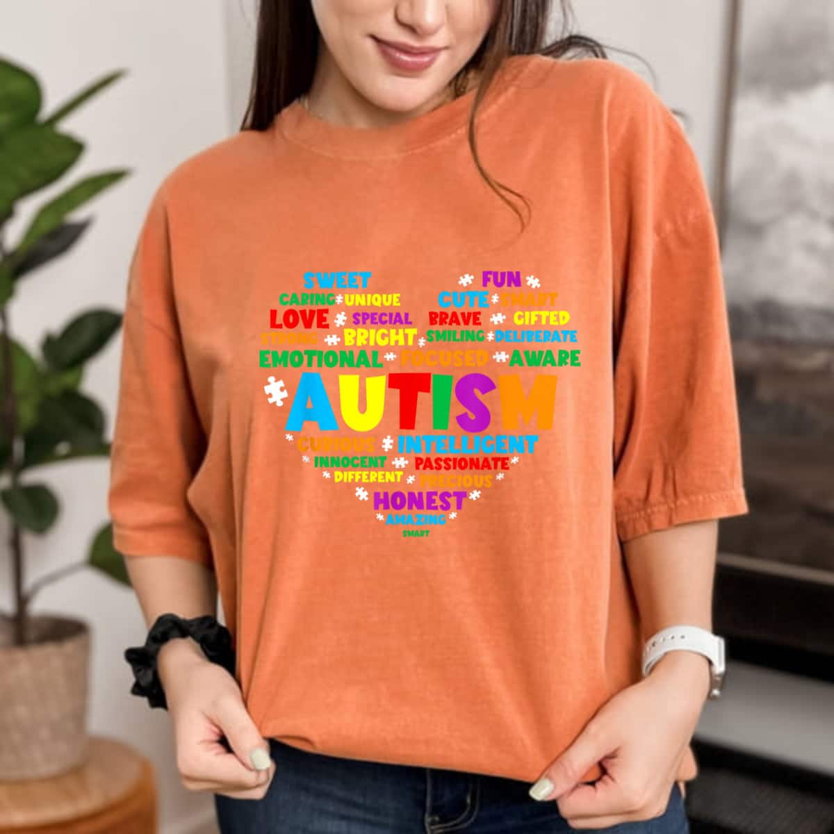 Autism Awareness Sweet Fun Honest T-Shirt Autism Awareness Sweet Fun Honest T-Shirt