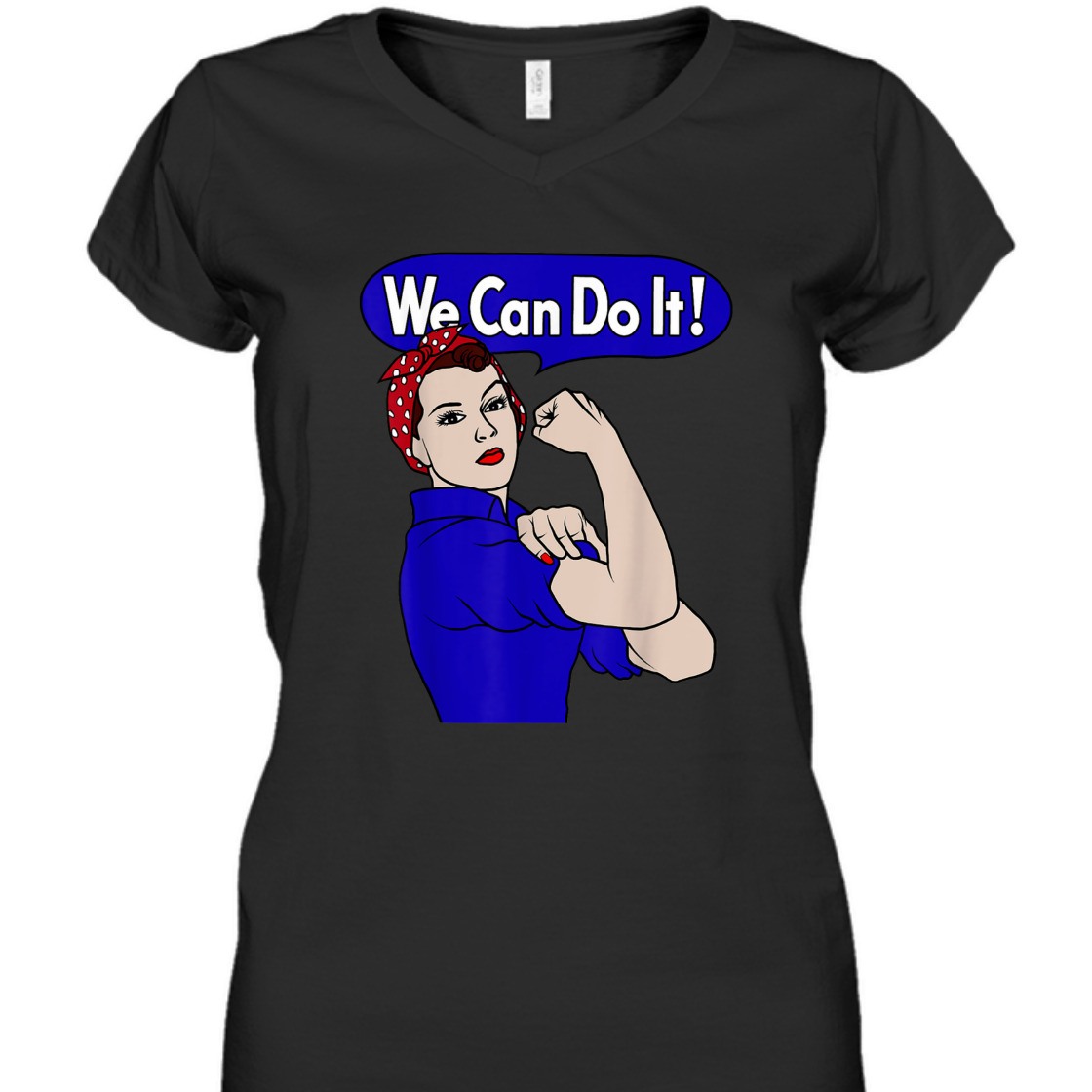 Strong Women Rosie The Riveter We Can Do It Feminist Retro Empowerment T-Shirt Strong Women Rosie The Riveter We Can Do It Feminist Retro Empowerment T-Shirt