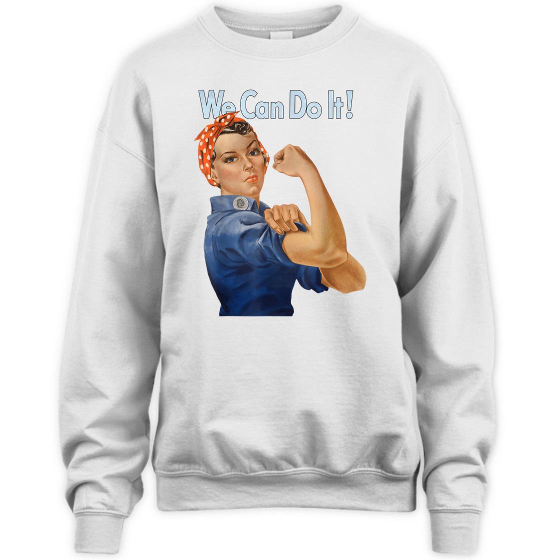 Strong Women We Can Do It Rosie The Riveter Feminist Retro T-Shirt Strong Women We Can Do It Rosie The Riveter Feminist Retro T-Shirt