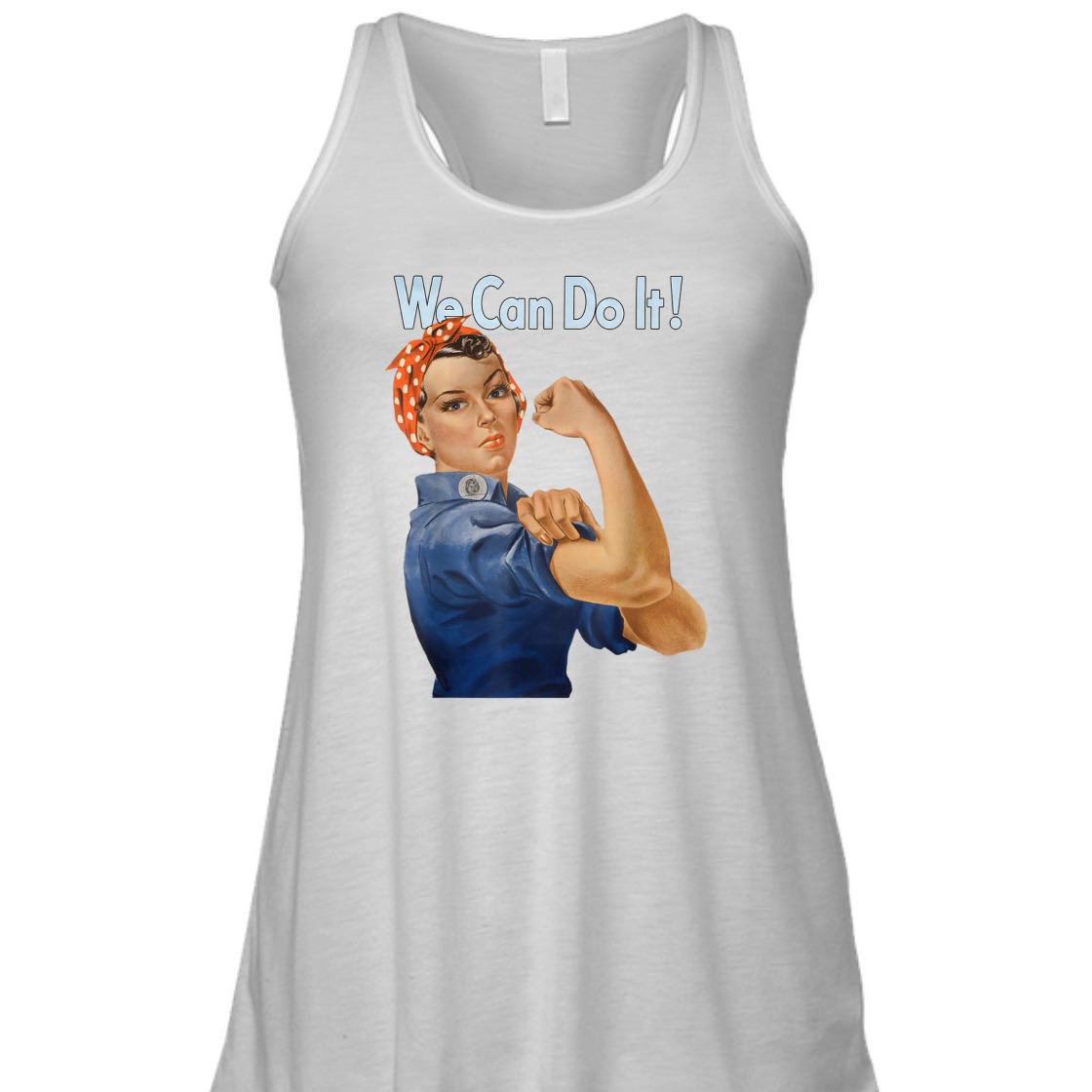 Strong Women We Can Do It Rosie The Riveter Feminist Retro T-Shirt Strong Women We Can Do It Rosie The Riveter Feminist Retro T-Shirt