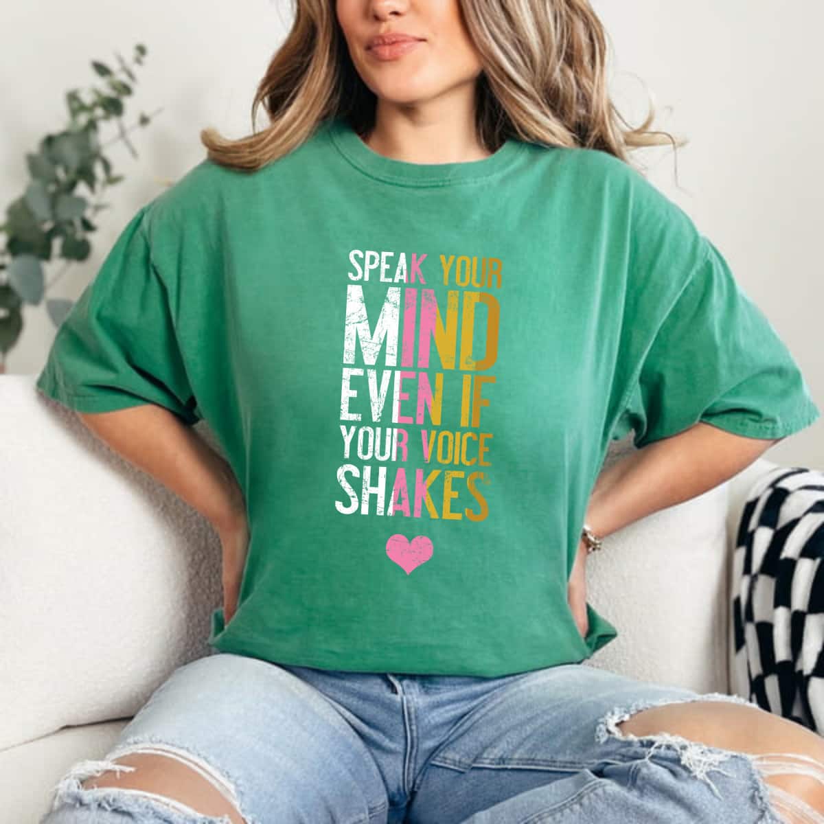 RBG Heart Speak Your Mind Even If Your Voice Shakes T-Shirt RBG Heart Speak Your Mind Even If Your Voice Shakes T-Shirt