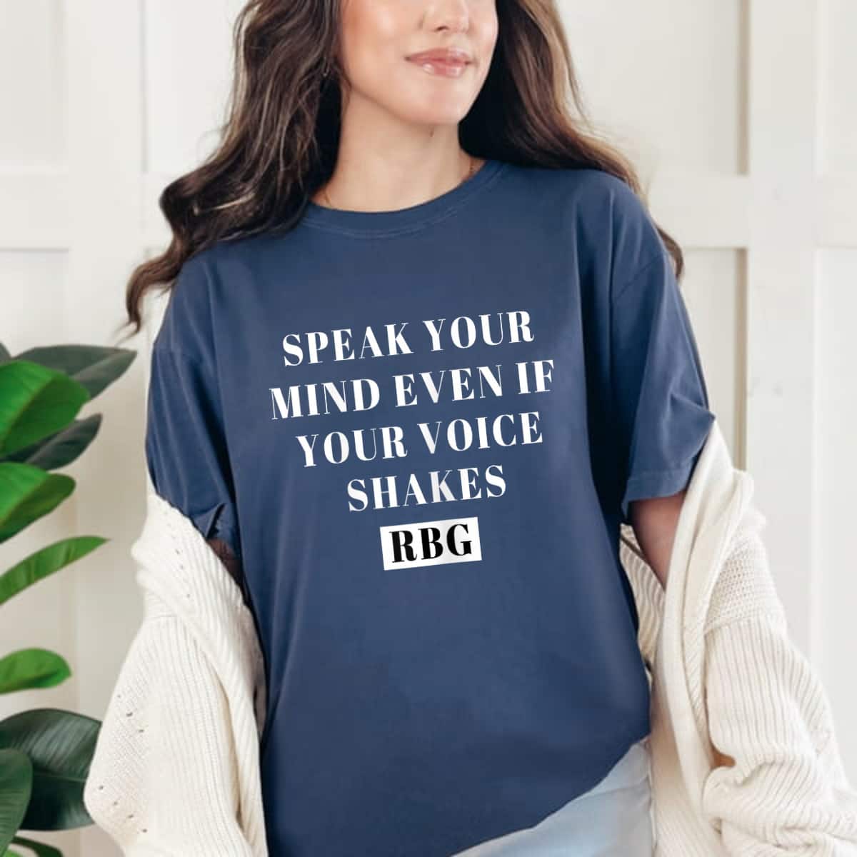 Vintage Speak Your Mind Even If Your Voice Shakes T-Shirt Vintage Speak Your Mind Even If Your Voice Shakes T-Shirt